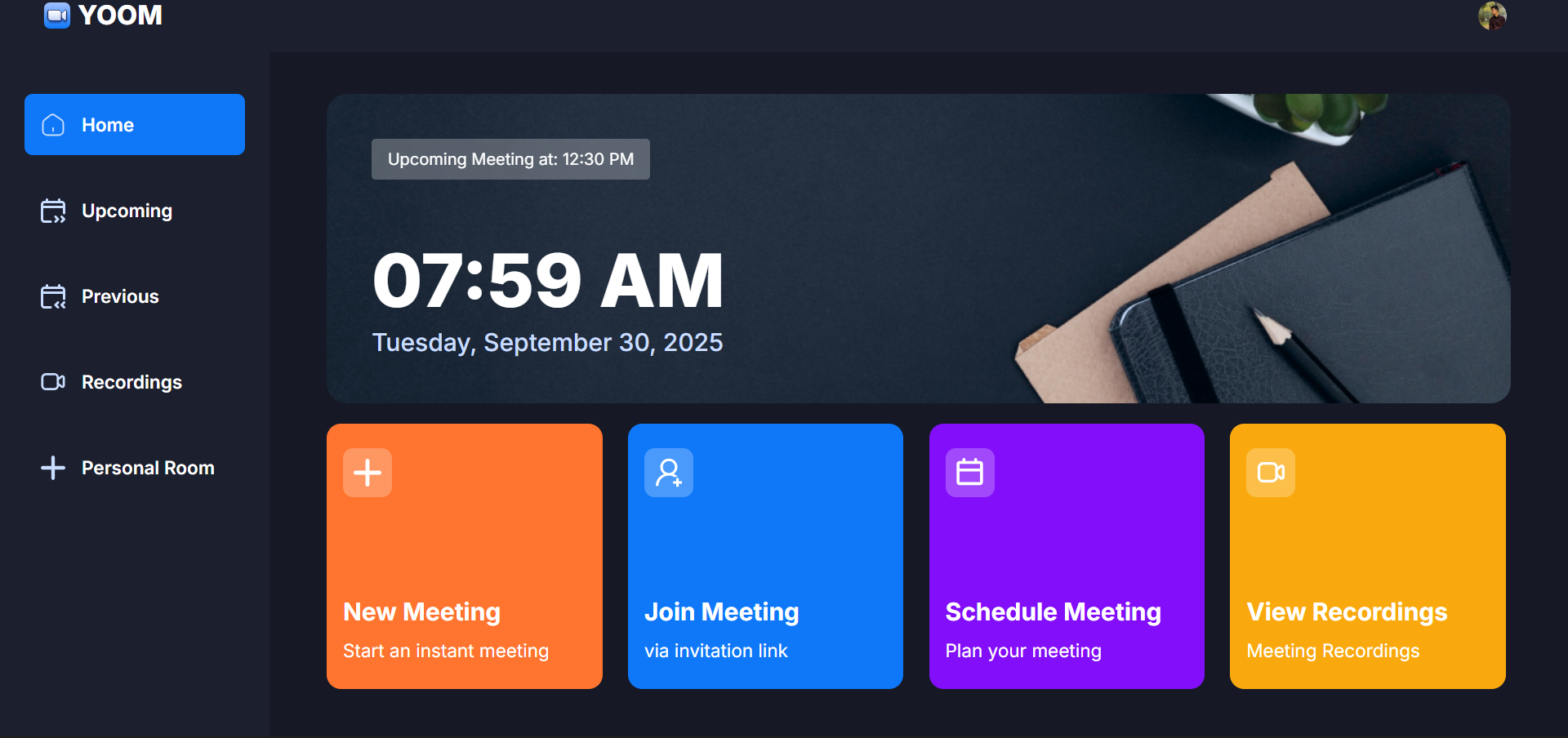 Yoom - Video Calling Platform